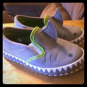Little Boy Shark Shoes